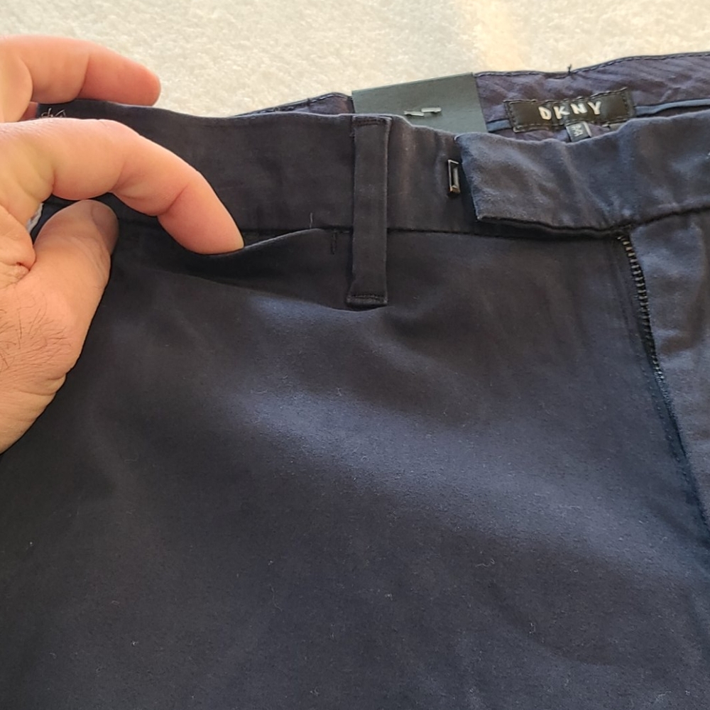 DKNY Chinos navy blue white stripe - Picture 13 of 16